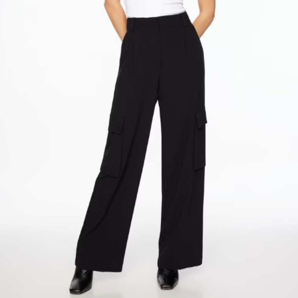 Dynamite Gemma Wide Leg Cargo Pants Size 8 NWT